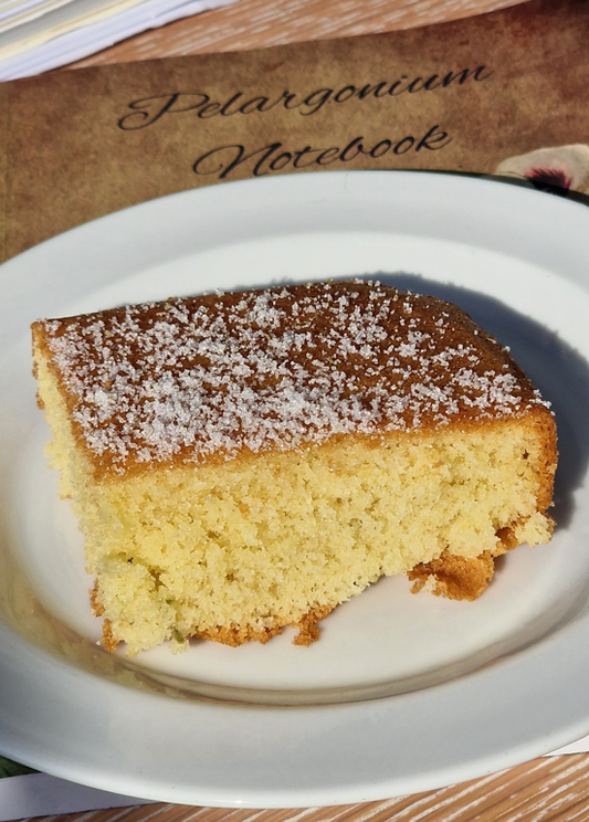 Pelargonium Cake Recipe